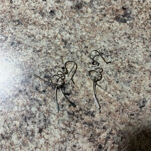 Elegant Silver Dangle Earrings